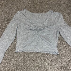 SHEIN XS Grey long sleeve shirt
